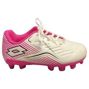Lotto Roma 700‎ Soccer Cleats Kids US Size 9K Multi Athletic Round Toe Lace Up